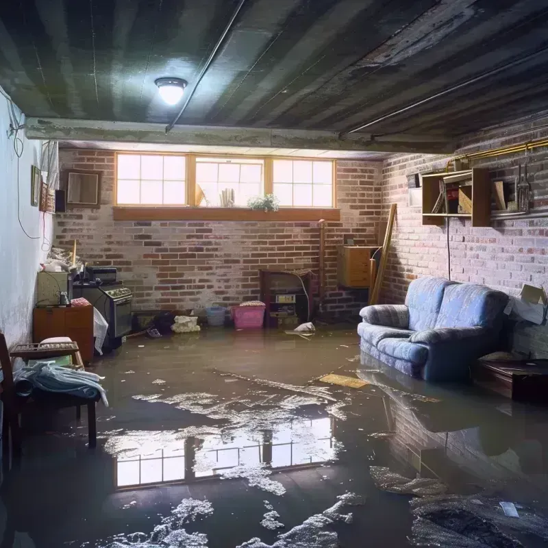 Flooded Basement Cleanup in Appomattox County, VA